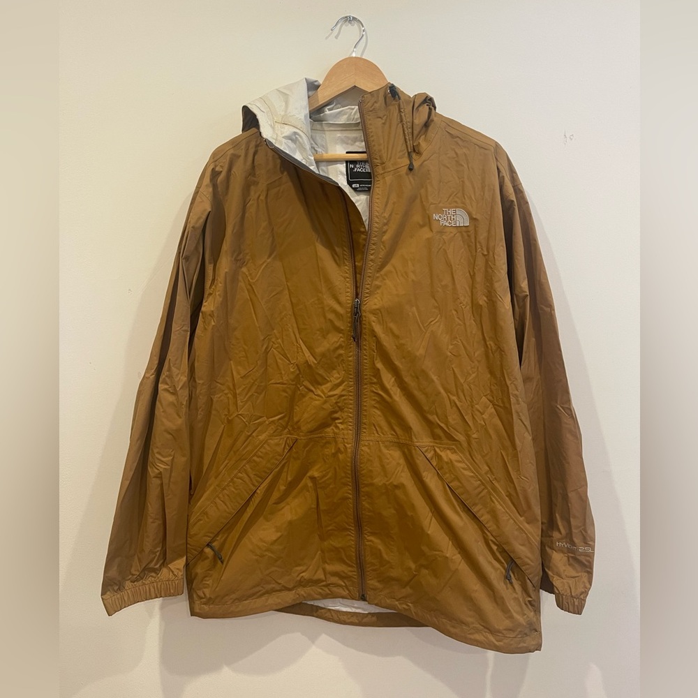 North face windbreaker and rain jacket